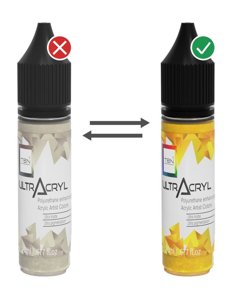 Replace Defective Paint (Titanium White)