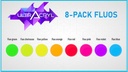 8er Set Fluo